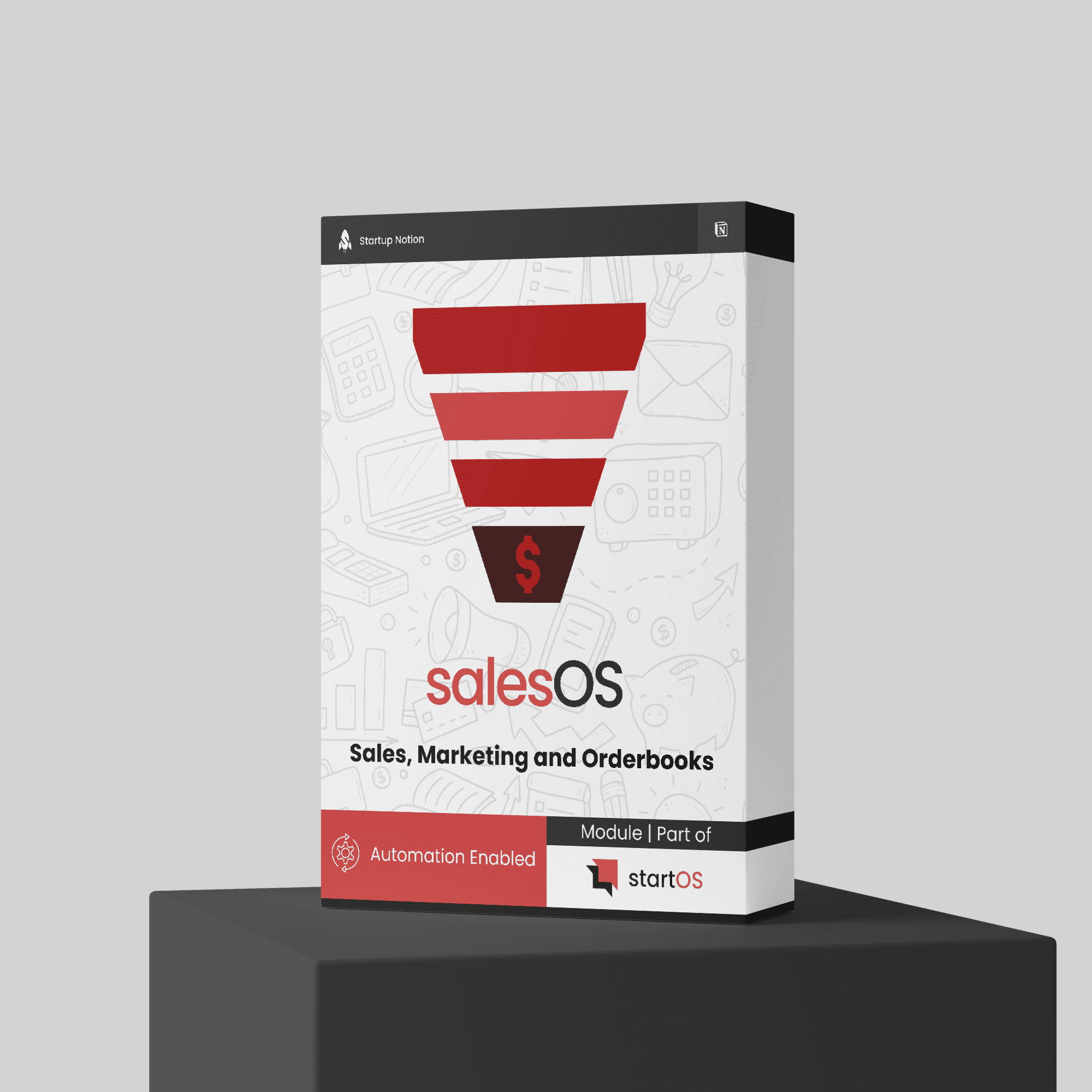 SalesOS Software Box by Operavexa, part of the Operavexa Notion Template Family