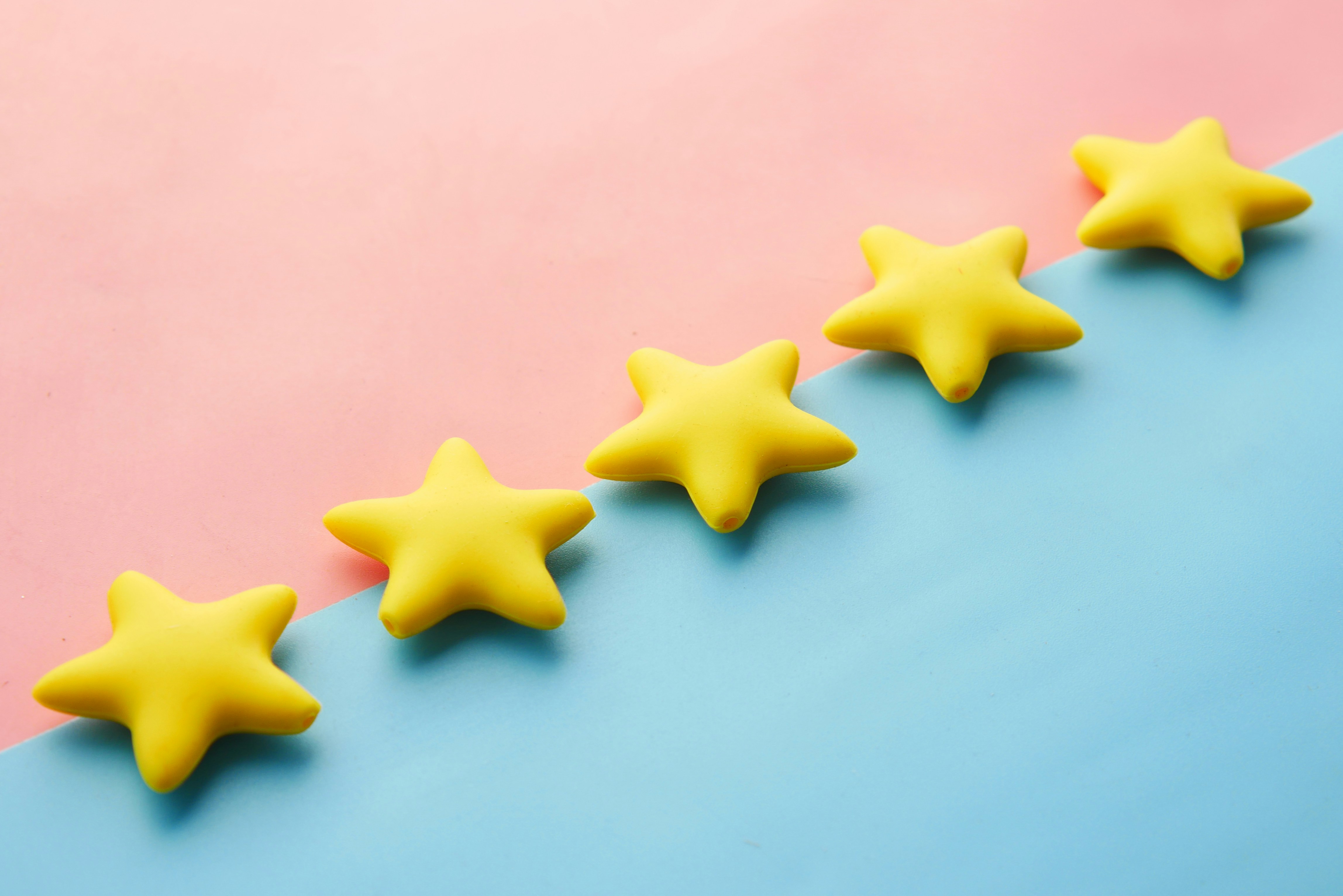 A five star customer review